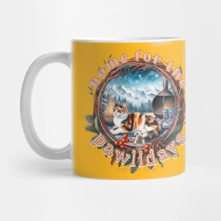 Home For The Holidays Aspen Calico Life 27C Mug